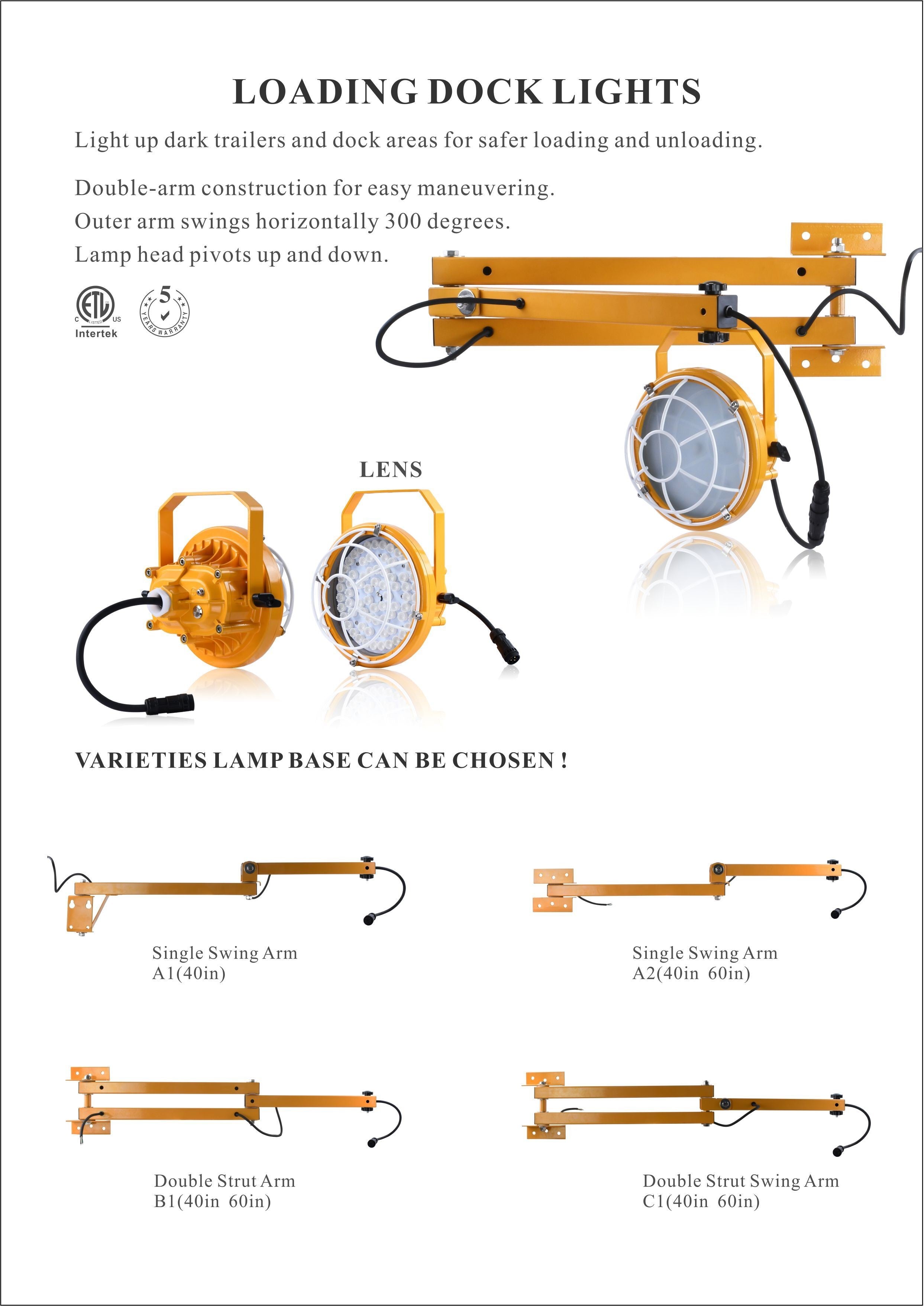 50W Led Loading Dock 5000K - 5 years Warranty