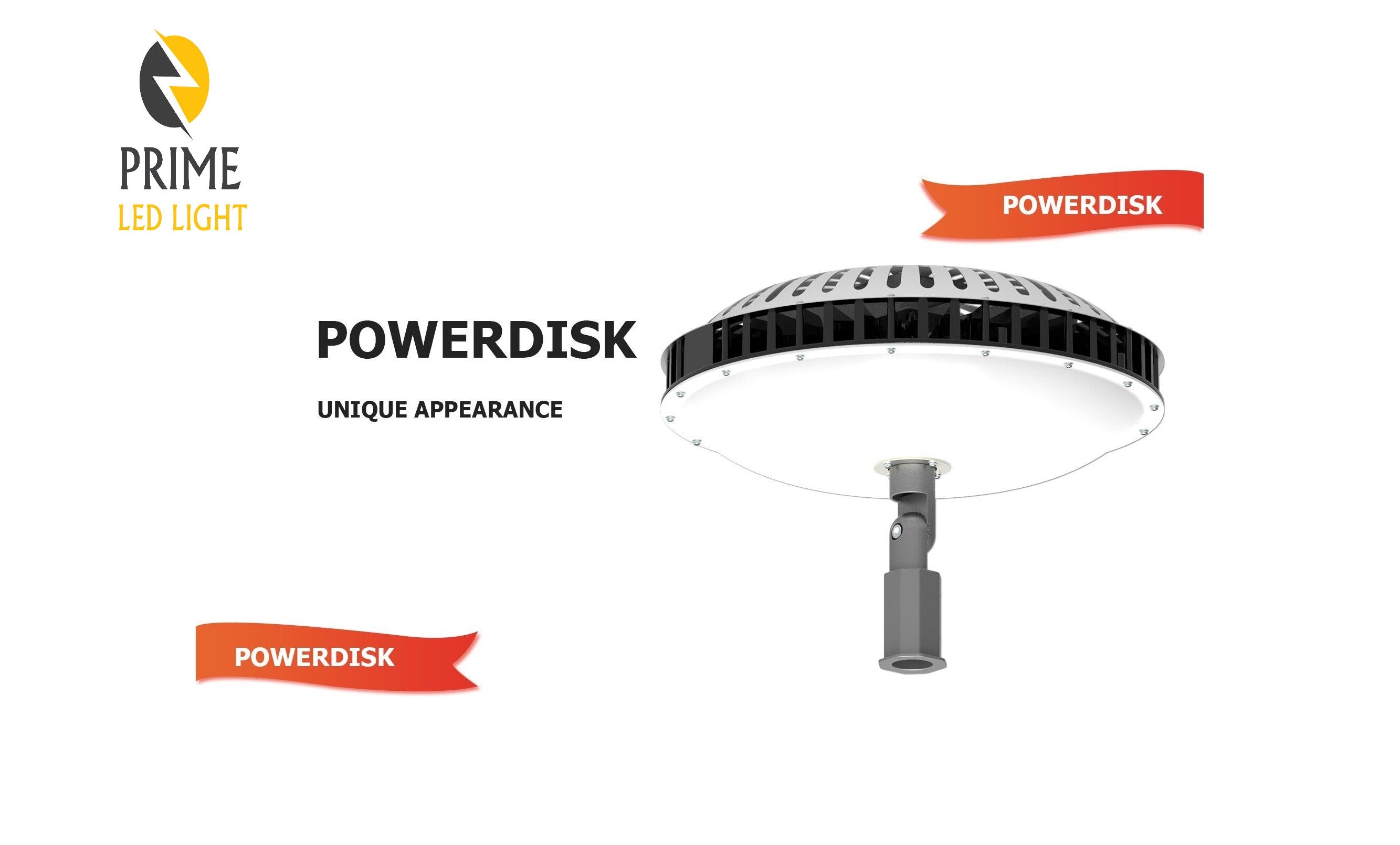 300 W Job site LED Powerdisk Light